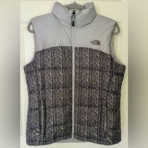 The North Face Women’s M Vest with Sweater Print